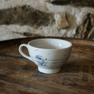 Bolée bretonne à cidre décorée