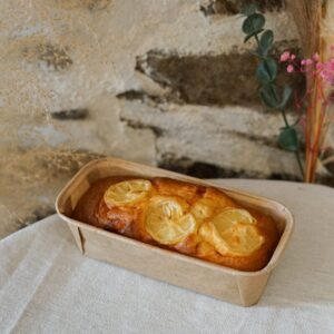 Cake sucré ou gâteau au citron fabriqué par Chez Ty Kouign à Minihy-Tréguier.